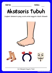 Lembar 14: Aksesoris Tubuh