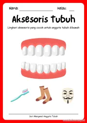 Lembar 15: Aksesoris Tubuh