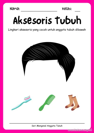 Lembar 16: Aksesoris Tubuh