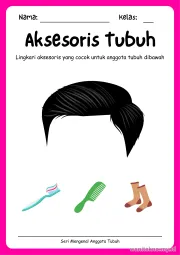 Lembar 16: Aksesoris Tubuh