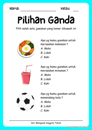 Lembar 11: Pilihan Ganda
