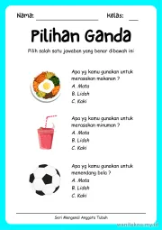 Lembar 11: Pilihan Ganda