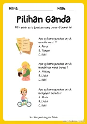 Lembar 12: Pilihan Ganda
