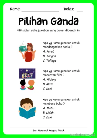 Lembar 13: Pilihan Ganda