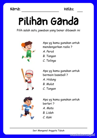 Lembar 14: Pilihan Ganda