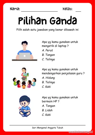 Lembar 15: Pilihan Ganda