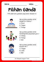 Lembar 15: Pilihan Ganda