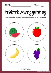 Lembar 2: Praktek Menggunting