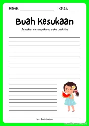Lembar 7: Buah Kesukaan