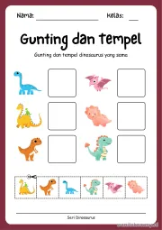 Lembar 3: Gunting dan Tempel