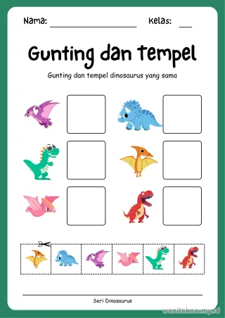 Lembar 5: Gunting dan Tempel