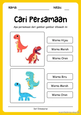 Lembar 7: Cari Persamaan