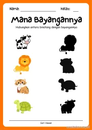 Lembar 1: Mana Bayangannya