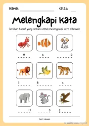 Lembar 3: Melengkapi Kata