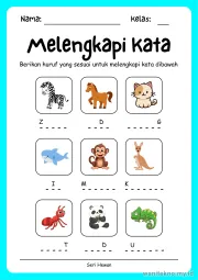 Lembar 5: Melengkapi Kata