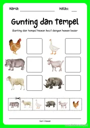 Lembar 7: Gunting dan Tempel