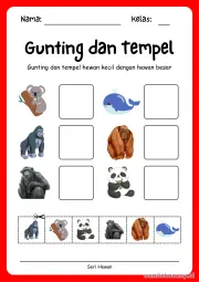 Lembar 9: Gunting dan Tempel