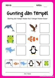 Lembar 10: Gunting dan Tempel