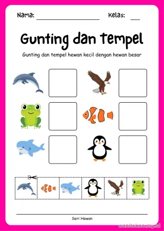 Lembar 10: Gunting dan Tempel