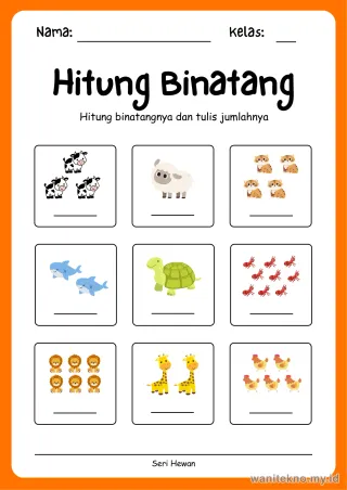 Lembar 11: Hitung Binatang