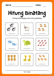 Lembar 11: Hitung Binatang