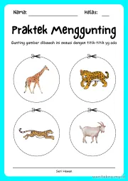 Lembar 7: Praktek Menggunting
