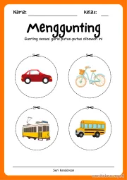 Lembar 3: Menggunting