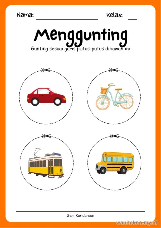 Lembar 3: Menggunting