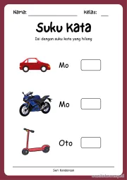Lembar 4: Suku Kata