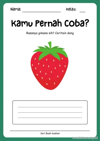 Pratinjau paket 17 Lembar Hubungkan Titik Buah Buahan — PAUD Gratis PDF