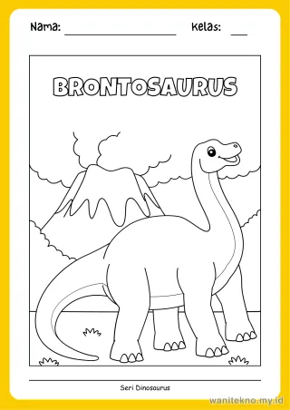 Lembar 2: BRONTOSAURUS
