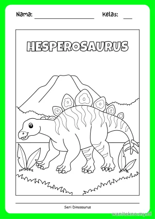 Lembar 3: HESPEROSAURUS