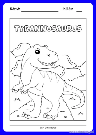 Lembar 4: TYRANNOSAURUS