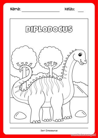 Lembar 5: DIPLODOCUS