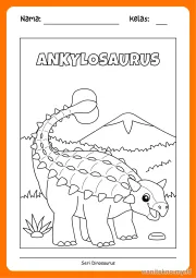 Lembar 7: ANKYLOSAURUS