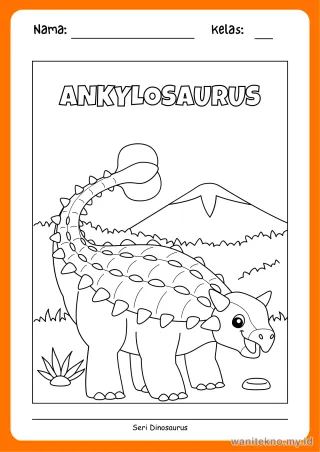 Lembar 7: ANKYLOSAURUS