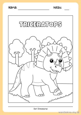 Lembar 9: TRICERATOPS
