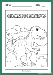 Lembar 10: GIGANOTOSAURUS