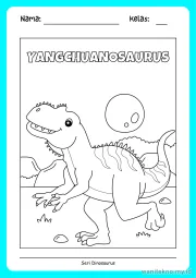 Lembar 11: YANGCHUANOSAURUS