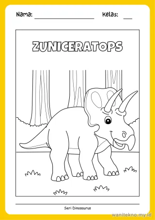 Lembar 12: ZUNICERATOPS