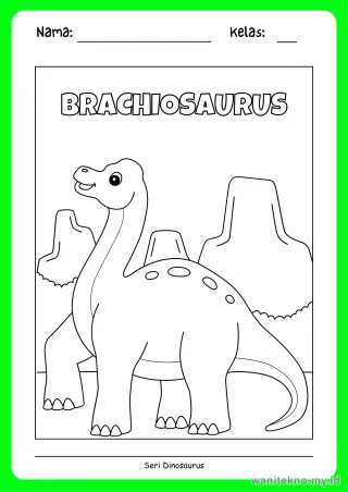 Lembar 13: BRACHIOSAURUS