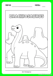 Lembar 13: BRACHIOSAURUS