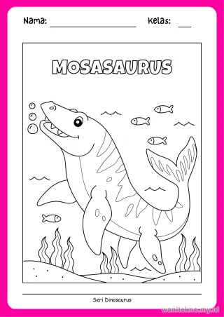 Lembar 16: MOSASAURUS