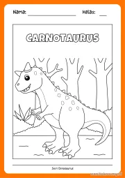 Lembar 17: CARNOTAURUS