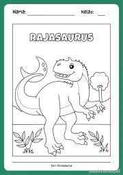Lembar 2: RAJASAURUS