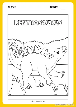 Lembar 4: KENTROSAURUS
