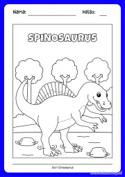 Lembar 6: SPINOSAURUS