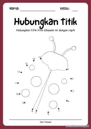 Lembar 8: Hubungkan Titik