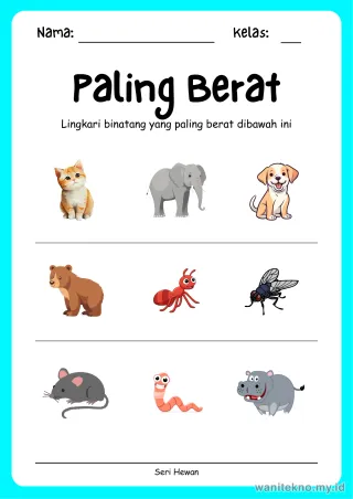Lembar 11: Paling Berat