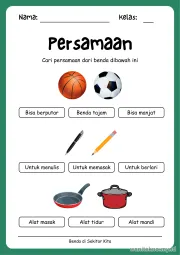 Lembar 1: Persamaan